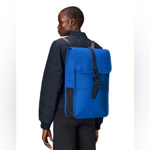 RAINS Backpack W3 Waves MSRP $125 Waterproof